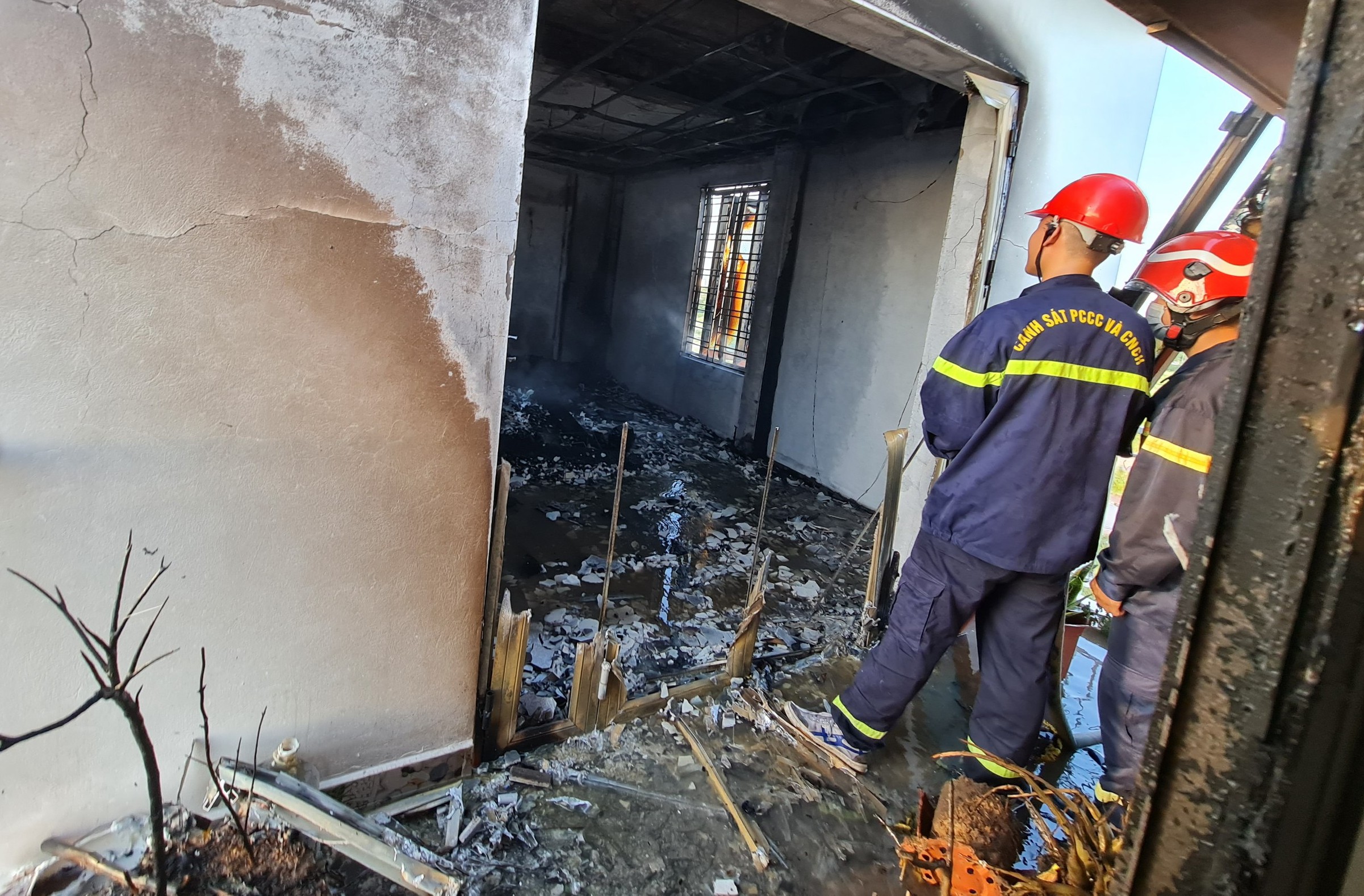 Thông tin về vụ cháy ở xã Dương Quan, Thủy Nguyên